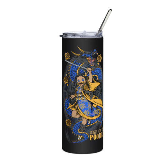 Year of the Poodle Steel Tumbler